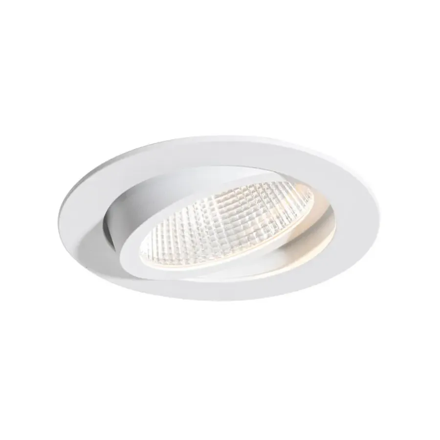 Spots-QAZQA Professional inbouwspots gaius wit geïntegreerde led