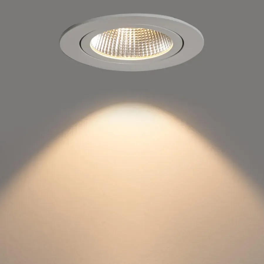 Spots-QAZQA Professional inbouwspots gaius wit geïntegreerde led