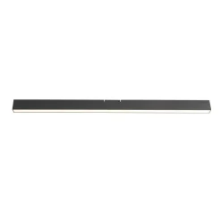 QAZQA Professional plafondlampen keane zwart geïntegreerde led