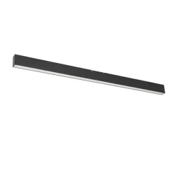 QAZQA Professional plafondlampen keane zwart geïntegreerde led