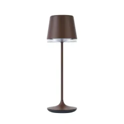 Tafellampen-QAZQA Professional tafellampen bass bronskleurig geïntegreerde led