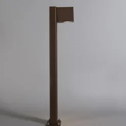 Staande Lampen-QAZQA staande buitenlampen baleno bronskleurig gu10
