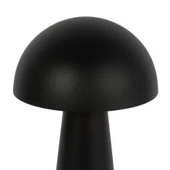 QAZQA staande buitenlampen mushroom zwart e27