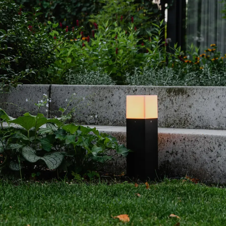Staande Lampen-QAZQA staande buitenlampen denmark wit e27