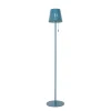 Staande Lampen-QAZQA staande buitenlampen ferre blauw geïntegreerde led