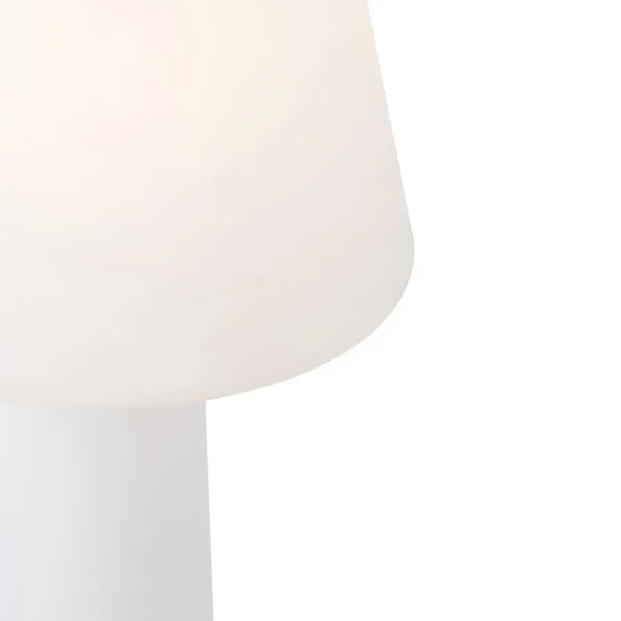 Staande Lampen-QAZQA staande buitenlampen katrijn wit e27