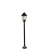 Buitenverlichting|Staande Lampen-QAZQA staande buitenlampen new orleans zwart e27