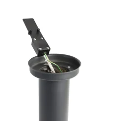 Staande Lampen-QAZQA staande buitenlampen rox grijs e27