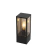 Staande Lampen-QAZQA staande buitenlampen charlois zwart e27