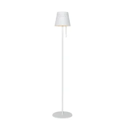 Staande Lampen-QAZQA staande buitenlampen ferre wit geïntegreerde led