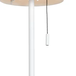 Staande Lampen-QAZQA staande buitenlampen ferre wit geïntegreerde led