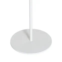 Staande Lampen-QAZQA staande buitenlampen ferre wit geïntegreerde led