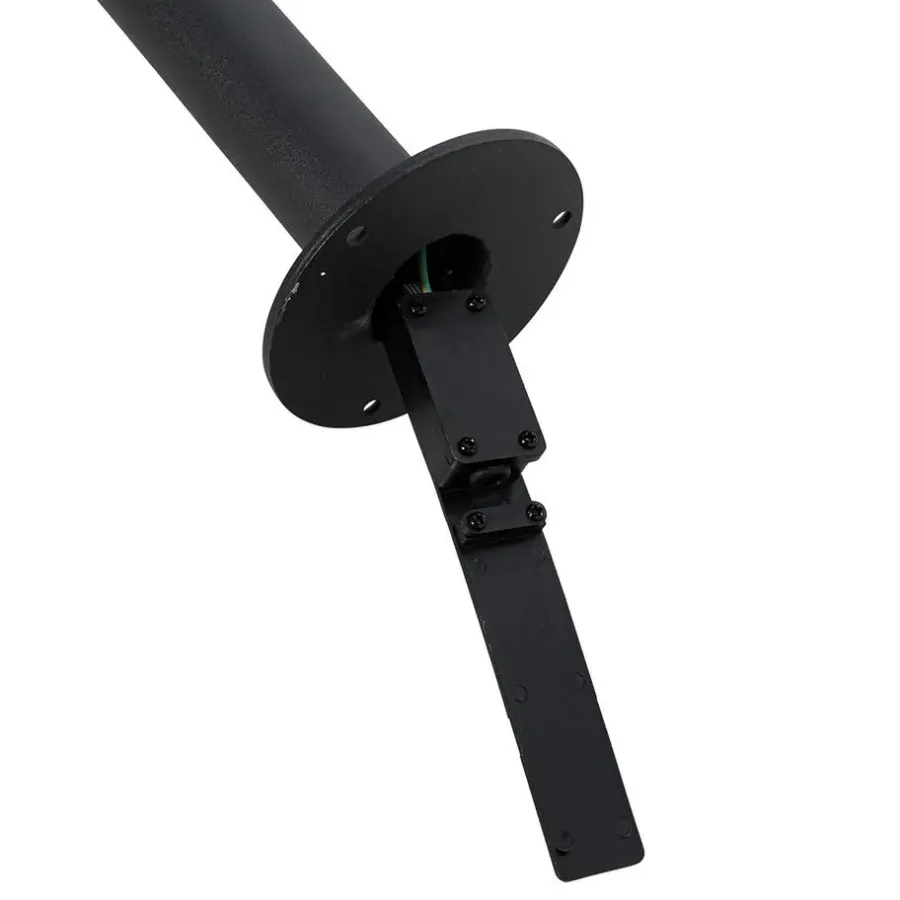 Buitenverlichting|Staande Lampen-QAZQA staande buitenlampen sfera zwart e27