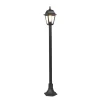 Staande Lampen-QAZQA staande buitenlampen capital zwart e27