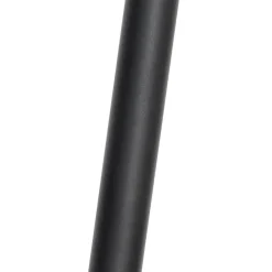 Staande Lampen-QAZQA staande buitenlampen berta zwart e27