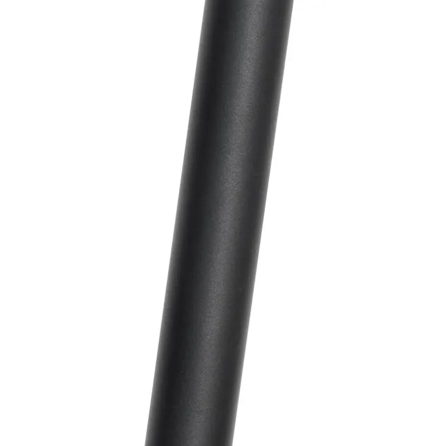 Staande Lampen-QAZQA staande buitenlampen berta zwart e27