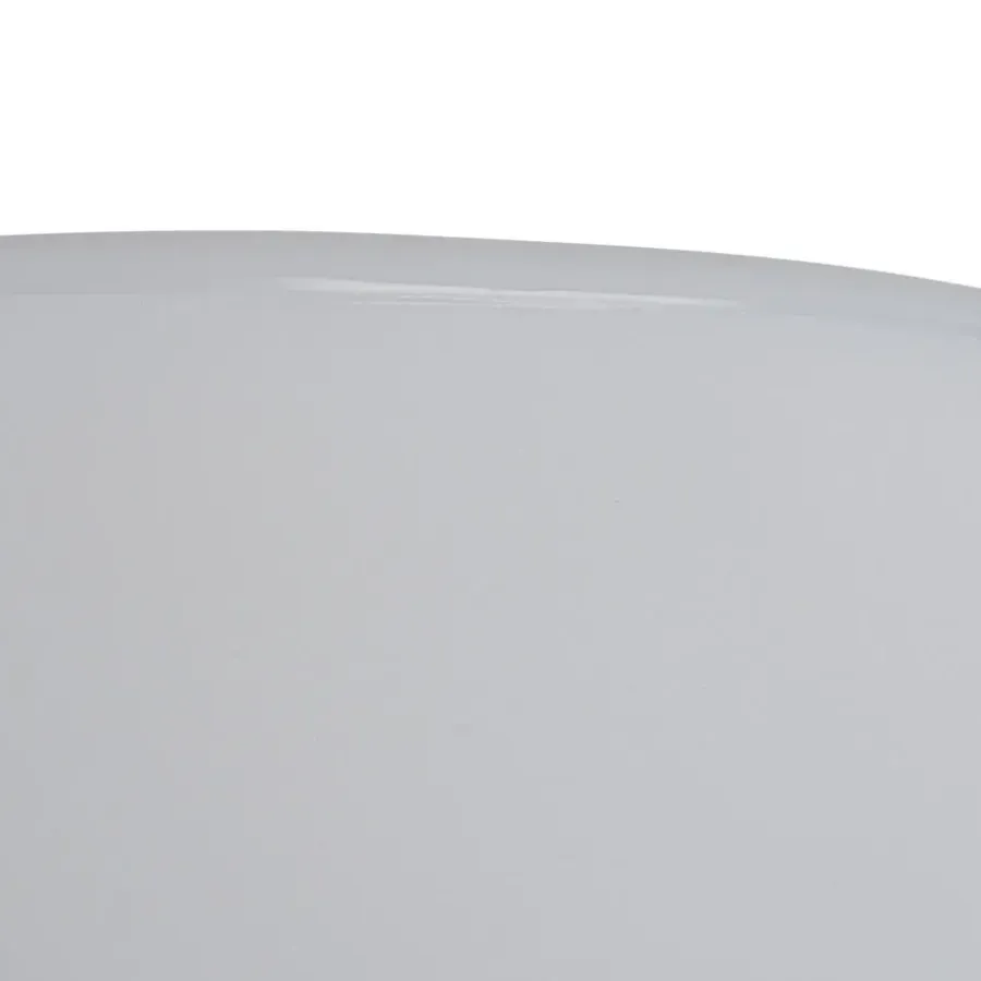Staande Lampen-QAZQA staande buitenlampen flowerpot wit e27
