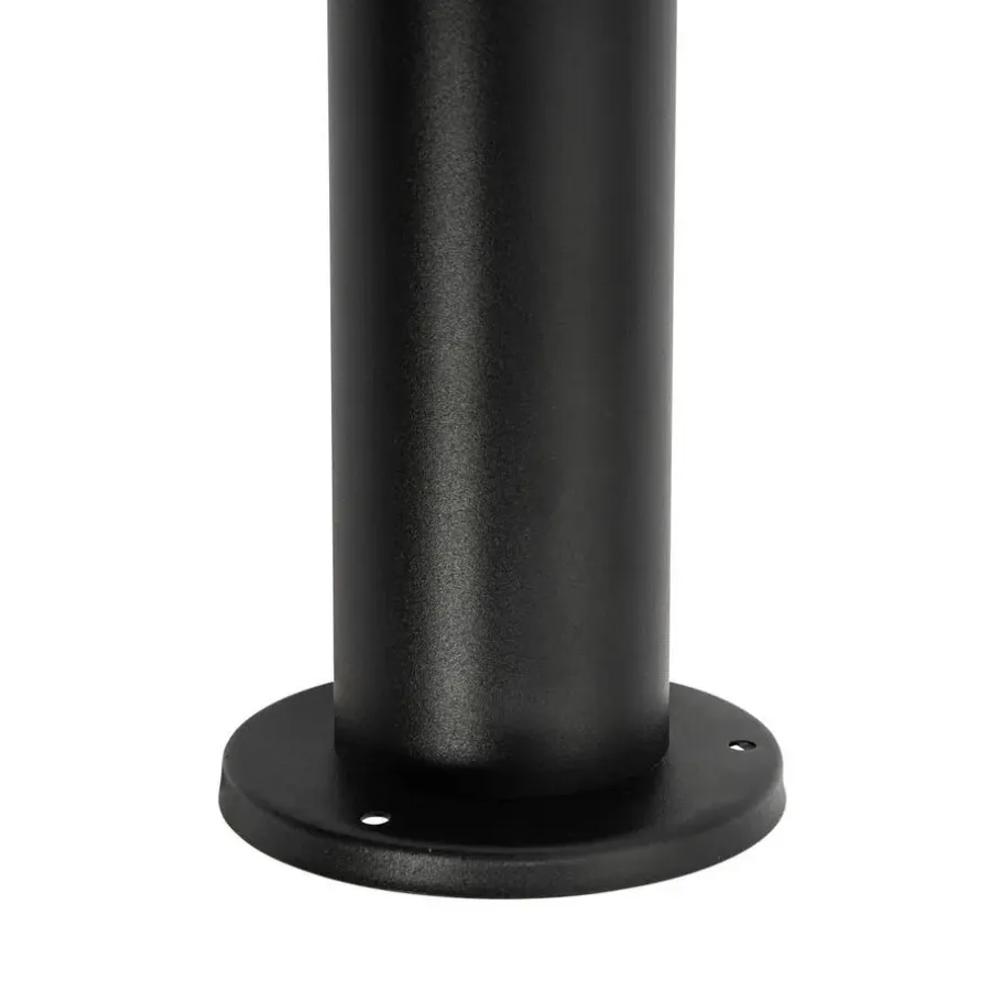 Staande Lampen-QAZQA staande buitenlampen solo zwart gu10