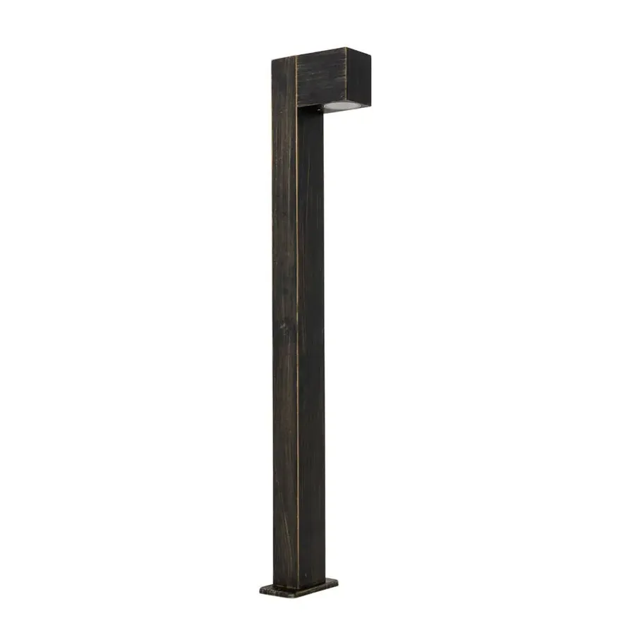 QAZQA staande buitenlampen baleno goudkleurig gu10