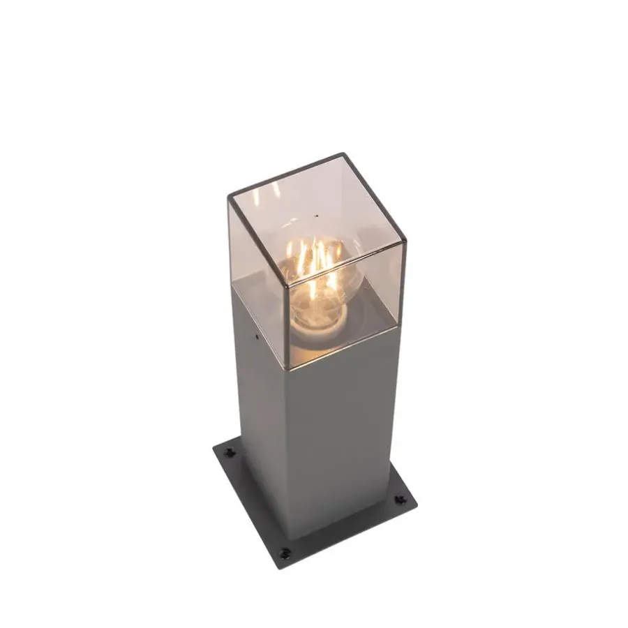 QAZQA staande buitenlampen denmark grijs e27