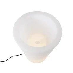 Staande Lampen-QAZQA staande buitenlampen verano wit e27