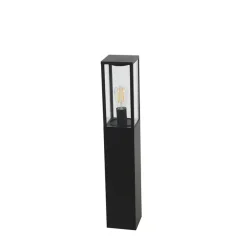 Buitenverlichting|Staande Lampen-QAZQA staande buitenlampen charlois zwart e27