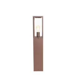QAZQA staande buitenlampen charlois bronskleurig e27