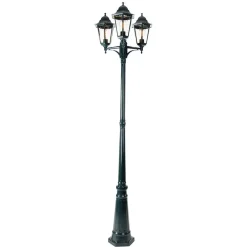 Buitenverlichting|Staande Lampen-QAZQA staande buitenlampen new orleans groen e27