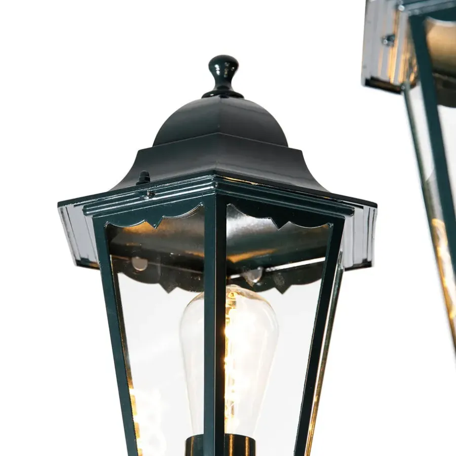 Buitenverlichting|Staande Lampen-QAZQA staande buitenlampen new orleans groen e27
