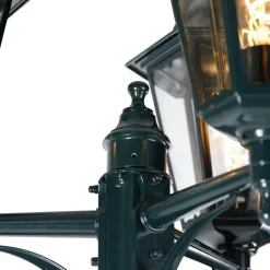 Buitenverlichting|Staande Lampen-QAZQA staande buitenlampen new orleans groen e27