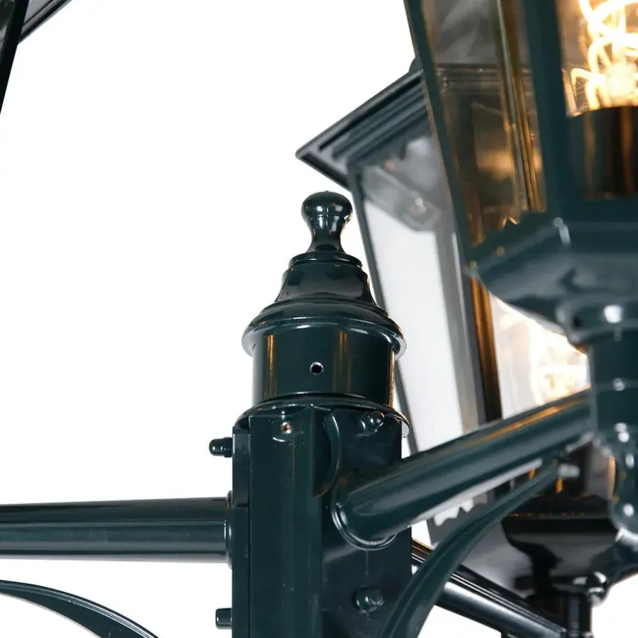 Buitenverlichting|Staande Lampen-QAZQA staande buitenlampen new orleans groen e27