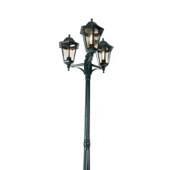 Buitenverlichting|Staande Lampen-QAZQA staande buitenlampen new orleans groen e27