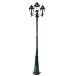 Buitenverlichting|Staande Lampen-QAZQA staande buitenlampen new orleans groen e27