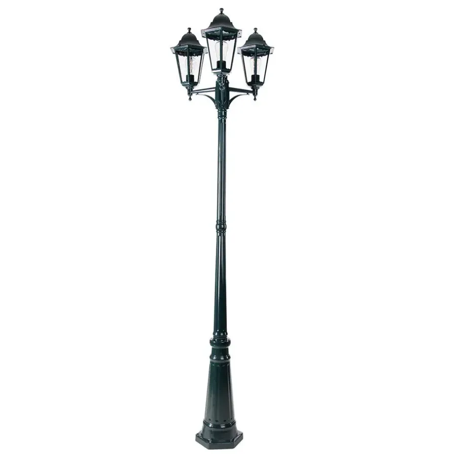 Buitenverlichting|Staande Lampen-QAZQA staande buitenlampen new orleans groen e27