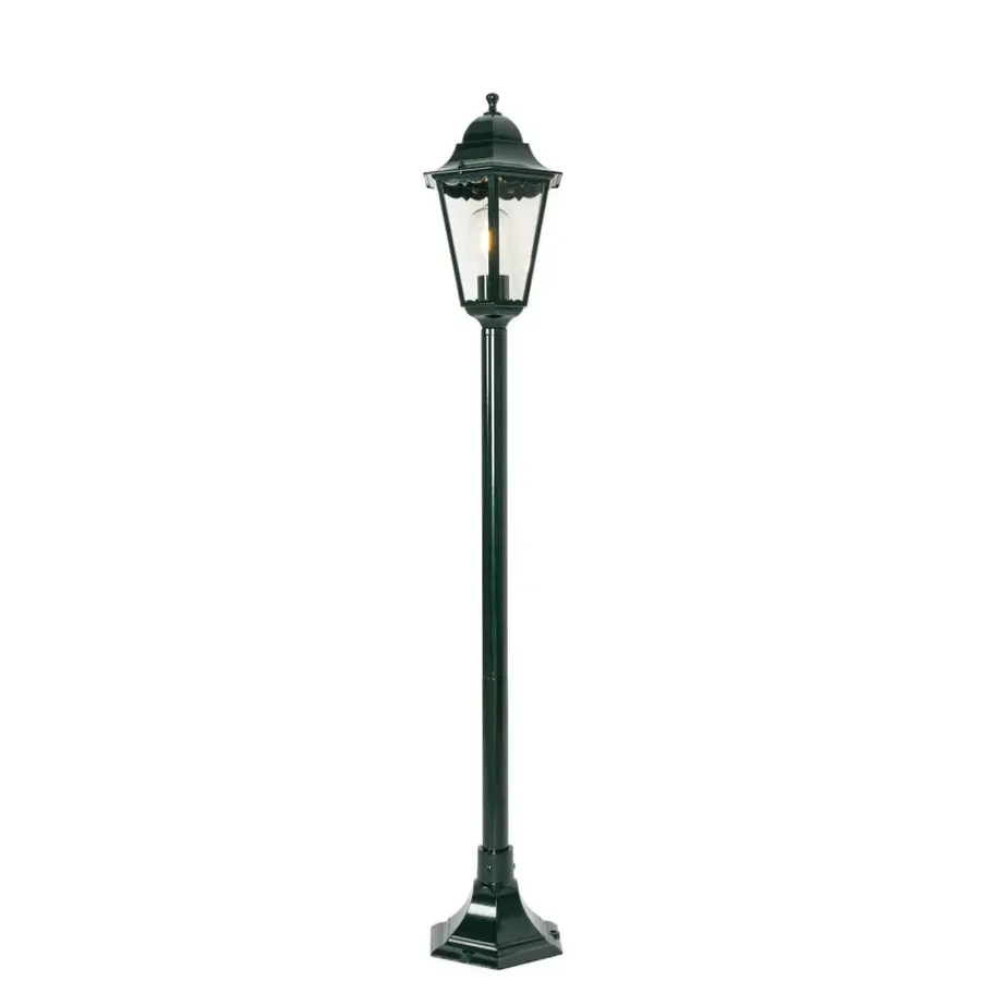 QAZQA staande buitenlampen new orleans groen e27