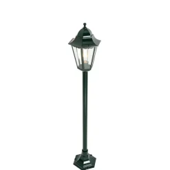 QAZQA staande buitenlampen new orleans groen e27