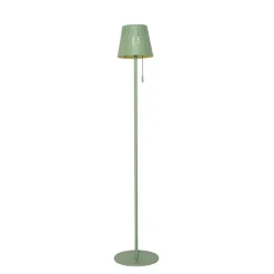 Staande Lampen-QAZQA staande buitenlampen ferre groen geïntegreerde led