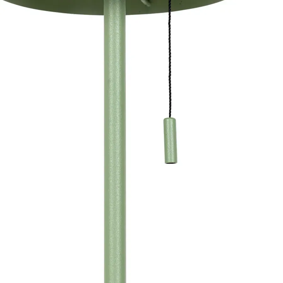Staande Lampen-QAZQA staande buitenlampen ferre groen geïntegreerde led