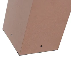 QAZQA staande buitenlampen charlois bronskleurig e27