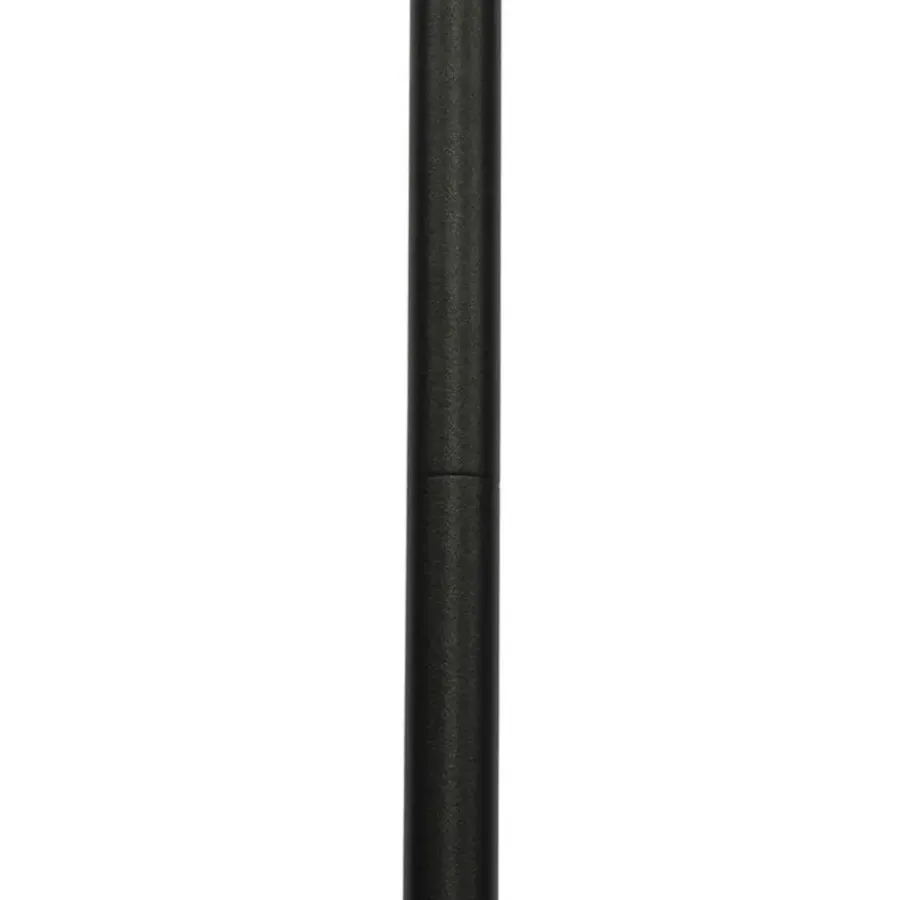 Staande Lampen-QAZQA staande buitenlampen virginia zwart e27