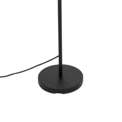 Staande Lampen-QAZQA staande buitenlampen virginia zwart e27