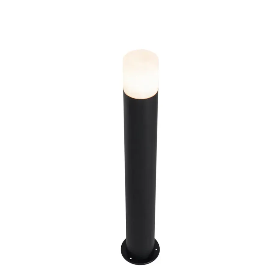 Staande Lampen-QAZQA staande buitenlampen odense zwart e27