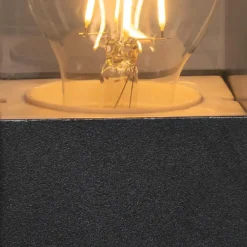 Buitenverlichting|Staande Lampen-QAZQA staande buitenlampen denmark zwart e27