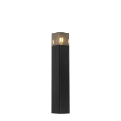 Buitenverlichting|Staande Lampen-QAZQA staande buitenlampen denmark zwart e27