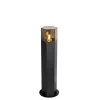 Buitenverlichting|Staande Lampen-QAZQA staande buitenlampen denmark zwart e27