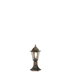 Staande Lampen-QAZQA staande buitenlampen new haven goudkleurig e27