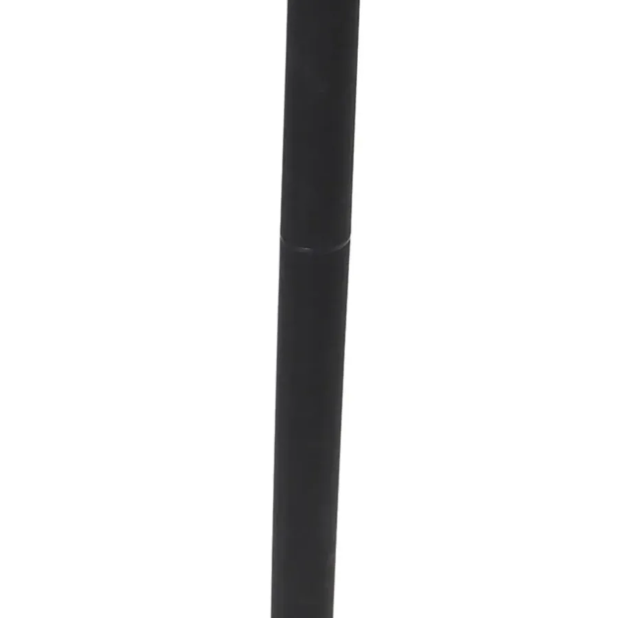 QAZQA staande buitenlampen new haven zwart e27