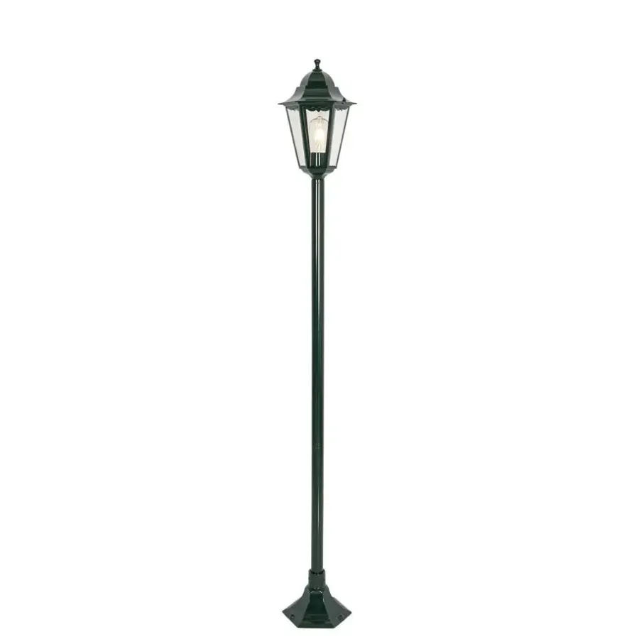 QAZQA staande buitenlampen new orleans groen e27