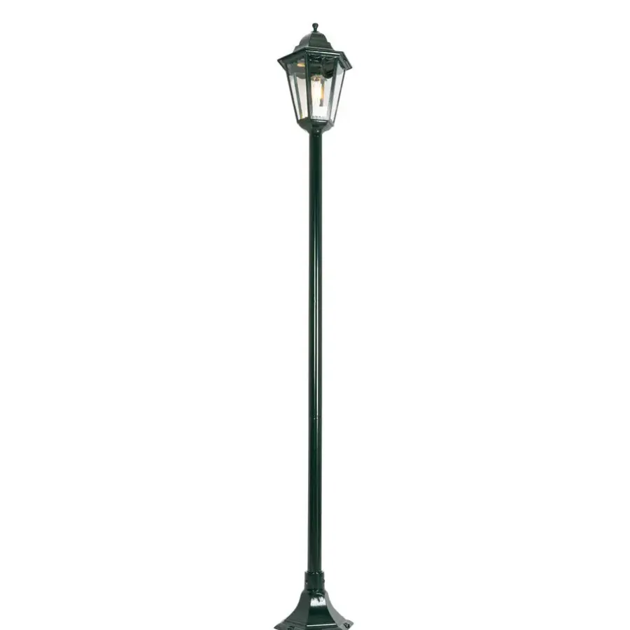 QAZQA staande buitenlampen new orleans groen e27