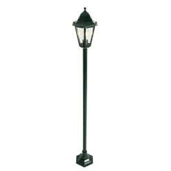 QAZQA staande buitenlampen new orleans groen e27